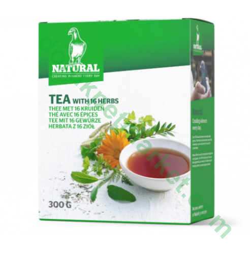 Natural Tea 16'lı Özel Doğal Kuş Çayı 300 gr - Natural
