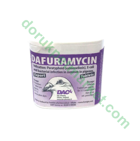 Dac Dufuramycın Tablet 50 Adet BİLGİLENDİRME AMAÇLIDIR - Dac Pharma