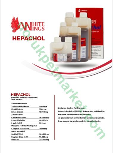Hepacol 100 ml - White Wings