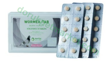 Pantex Holland Wormex Tab 10 Tablet(100 Hap) BİLGİLENDİRME AMAÇLIDIR - Pantex Holland