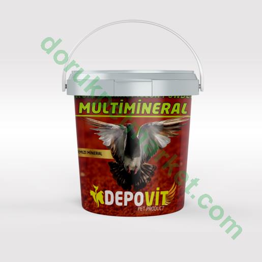 Depovit Multi Mineral Kırmızı Vitamin 2,5 Kg Kova - Depovit