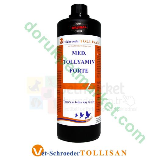 Med Tollyamin Forte Tüy Karaciğer Kas Düzenleyici Multivitamin 1000 ml - Tollisan