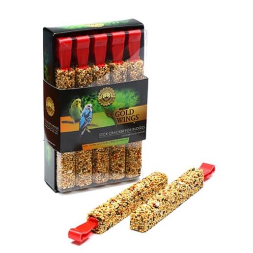 Gold Wings Premium Muhabbet Krakeri Ballı-Meyveli 10'lu - Gold Wings