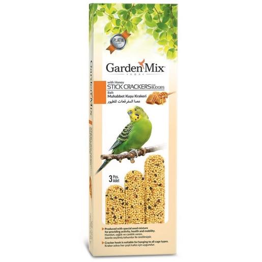 Garden Mix Ballı Muhabbet Kuşu Ödül Krakeri 3lü Paket - GardenMix